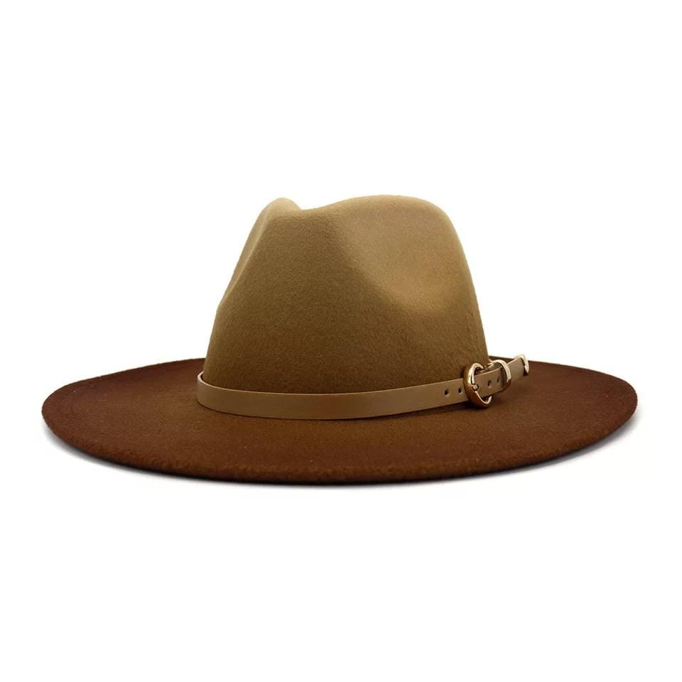 Wool Felt Ombre Fedora